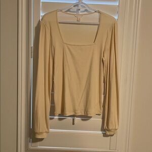 Joe Fresh X Jillian Harris Cream Long Sleeve